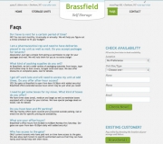 Brassfields Self Storage - FAQ