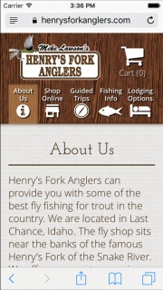 Mike Lawsons Henrys Fork Anglers About - Mobile