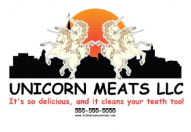 Ridiculous logo - Unicorn Meats, LLC